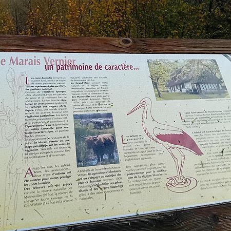 Gite Du Roy Marais-Vernier Zewnętrze zdjęcie